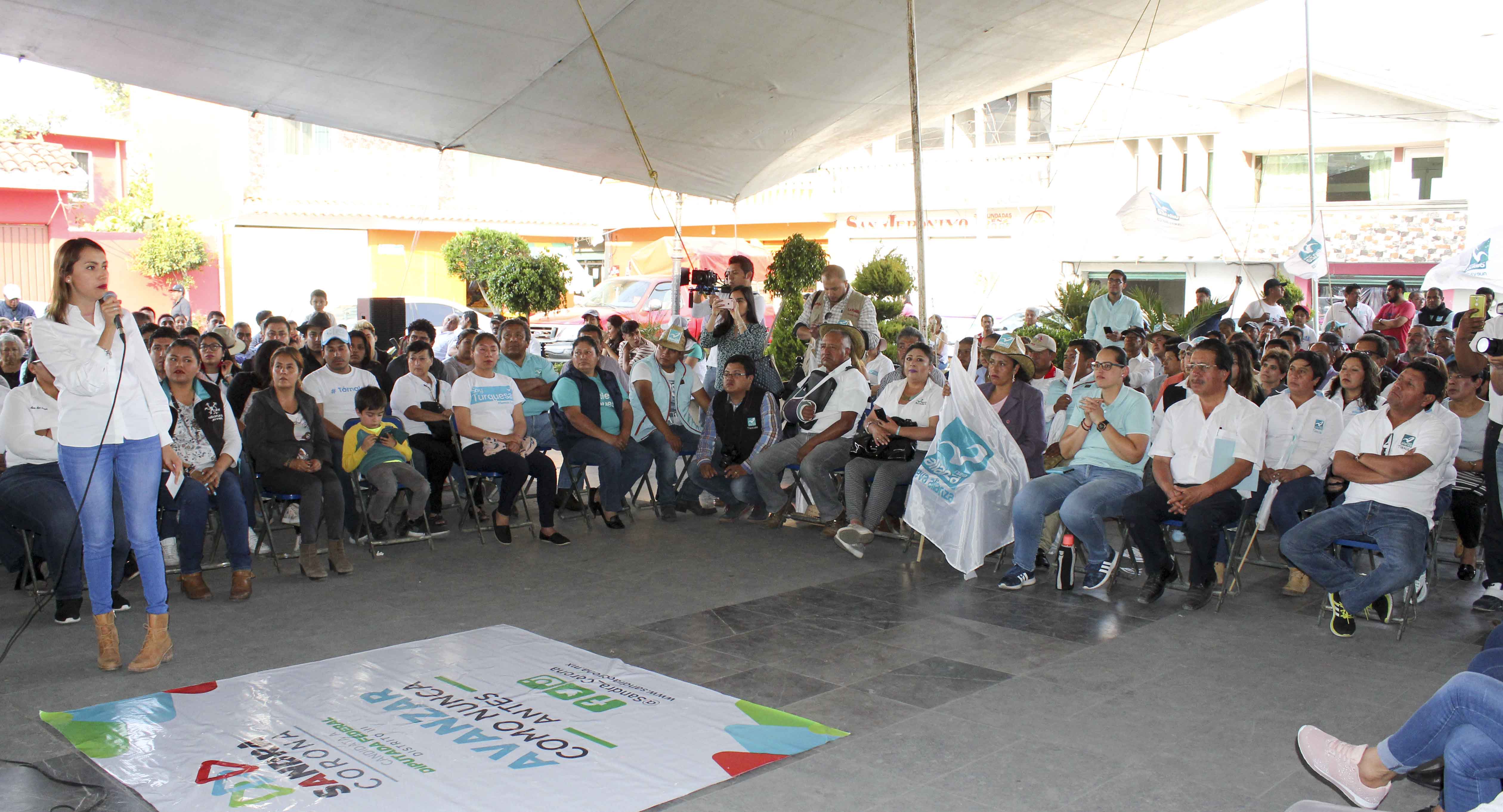 Inician campaña candidatos de la coalición ¨Todos por México¨